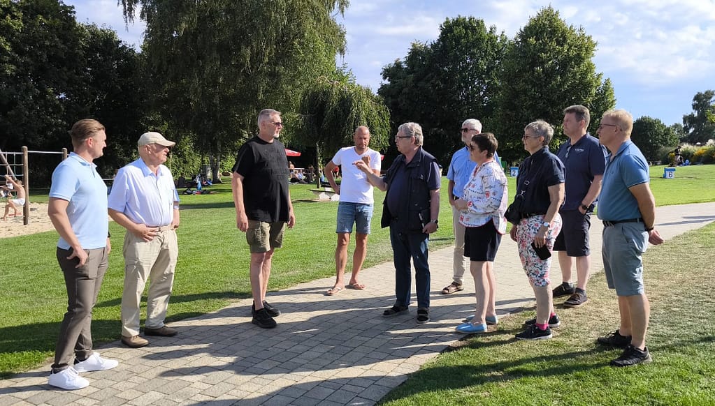 Besuch des Naturerlebnisbades in uetze