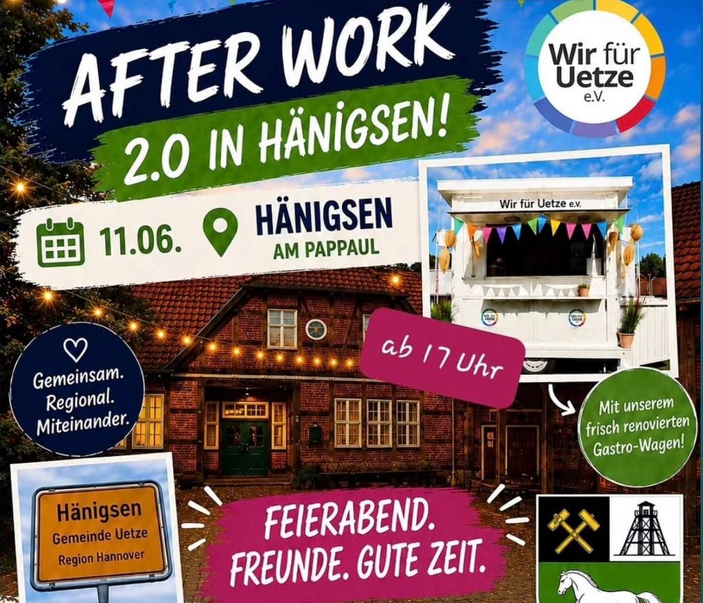 AfterWork Hänigsen 2 Flyer