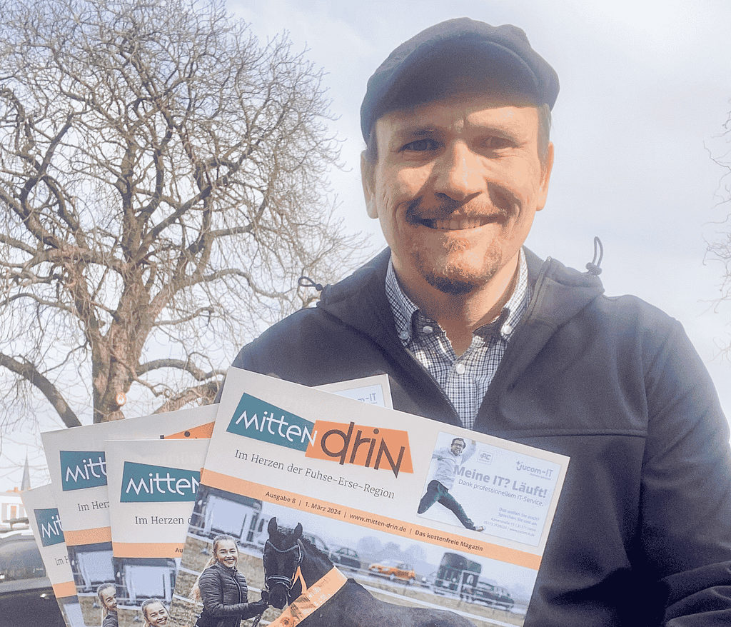 Portrait: Herausgeber und Verleger, Florian Schernich