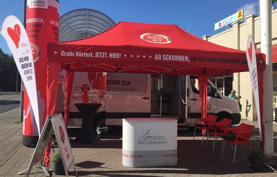 FGH Hörmobil im Einsatz