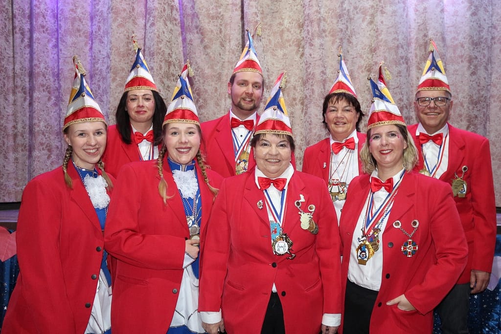 Vorstand des Bröckeler Karnevalsverein von 1988 e.V.